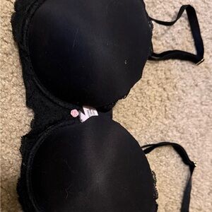 Victoria's Secret Black Lightly lined Demi
